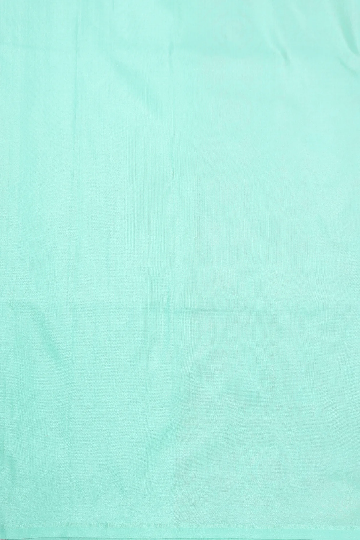 Banarasi Silk Saree In Green With Floral Buttas - Image 5