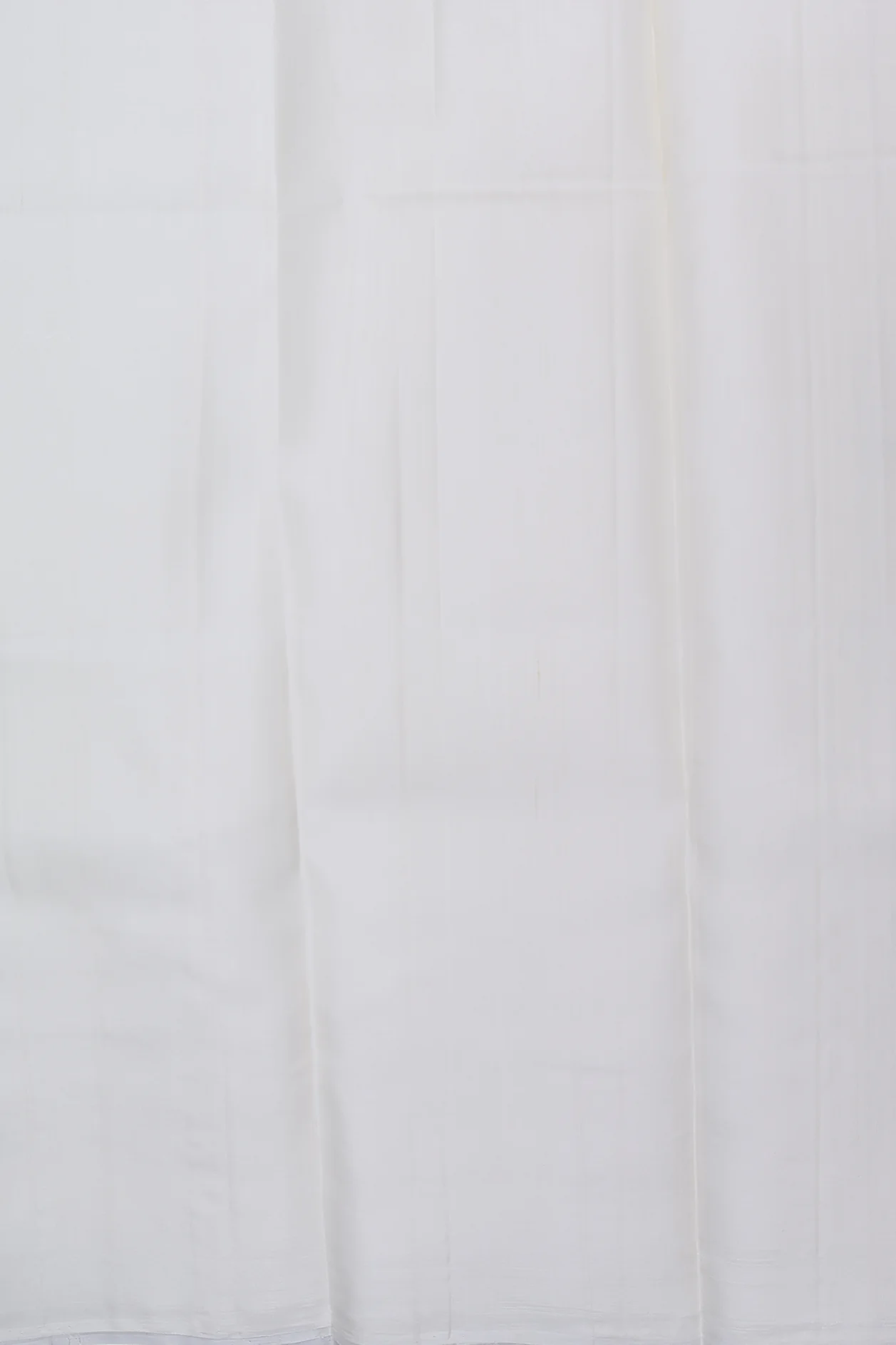 Checks Design White Silk Dhoti With Shirt Material - Image 5