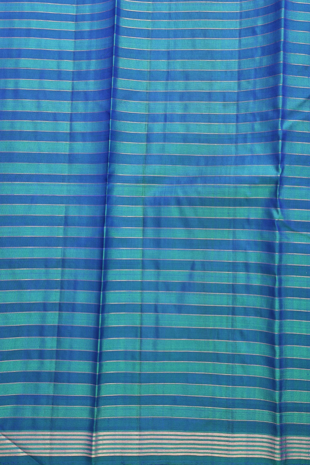 Kanchipuram Silk Saree In Multicolor With Checks Design - Image 5