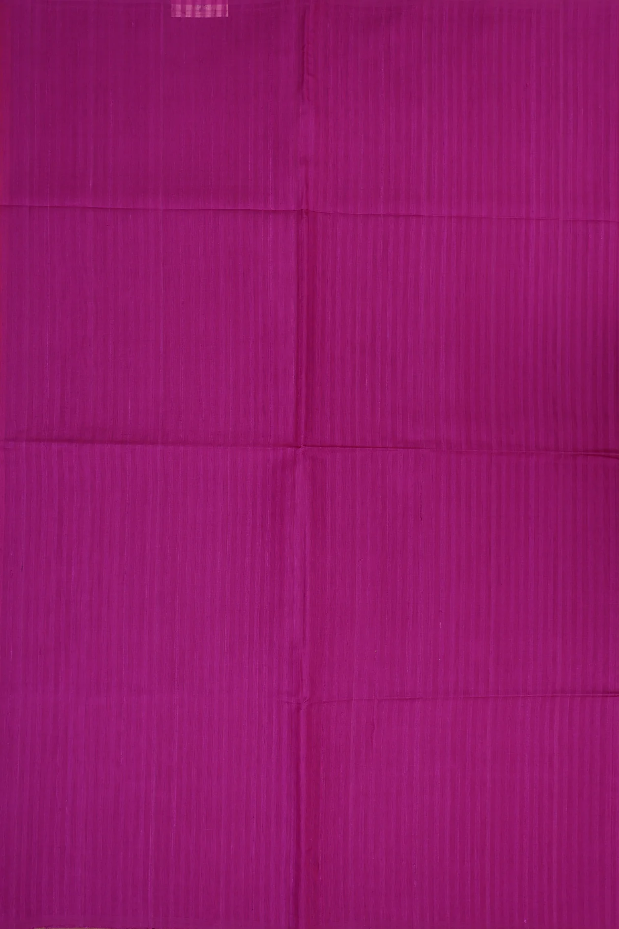Raw Silk Saree In Purple Rose With Self Stripes Design - Image 3