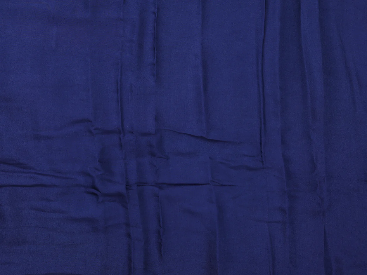 Stripes Design Navy Blue Silk Cotton Salwar Material - Image 3