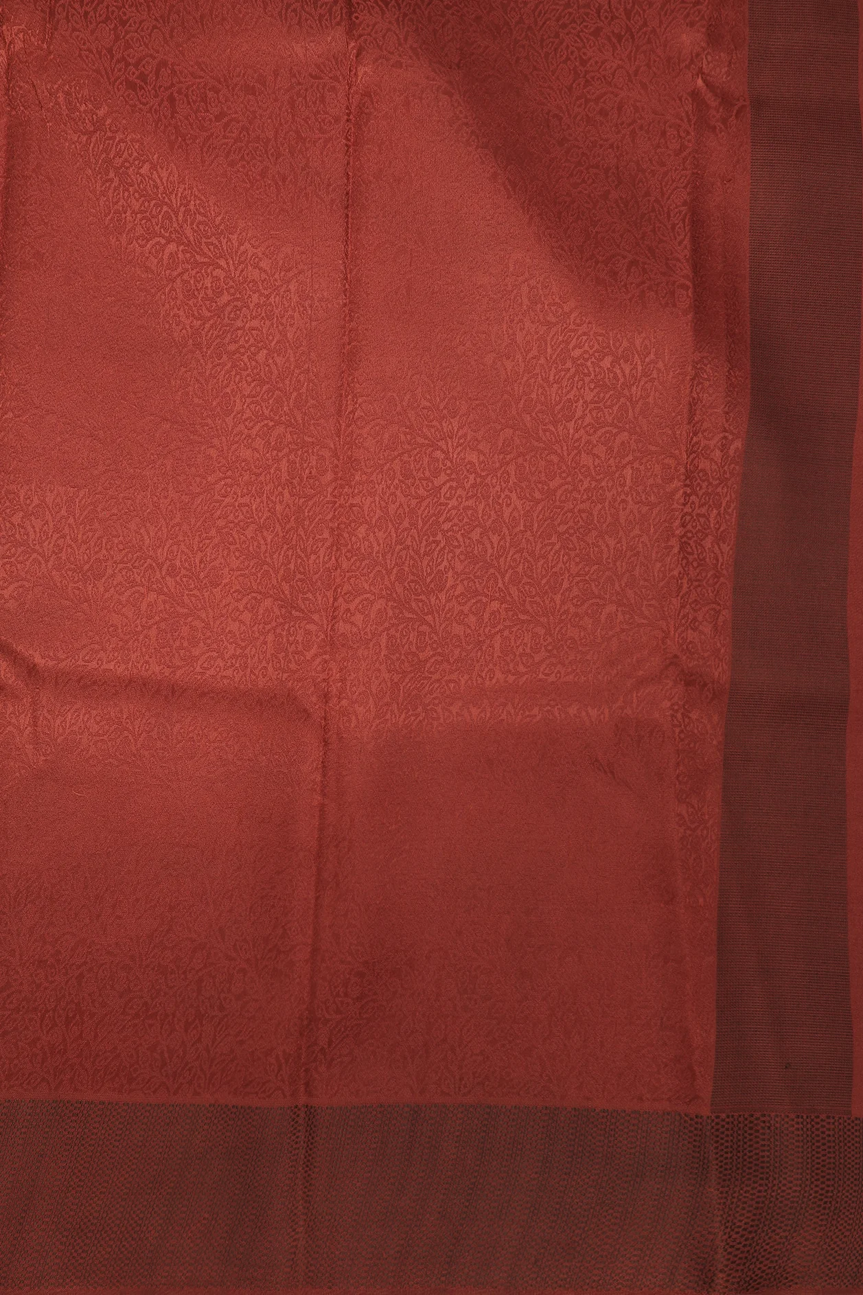 Threadwork Design Brown Silk Dhoti With Shirt Material - Image 4