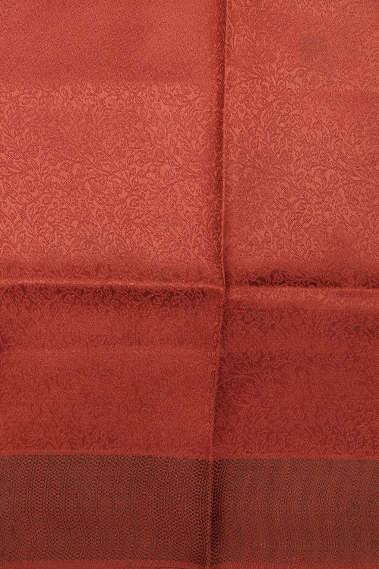 Threadwork Design Brown Silk Dhoti With Shirt Material - Image 5