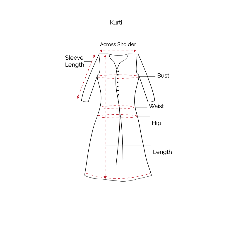 Round Neck Stripes Design Yellow Dobby Cotton Long Kurta - Image 4