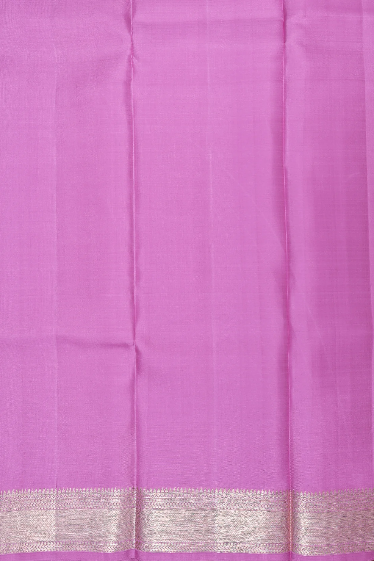 Zari Border Pink Silk Dhoti With Angavastram Set - Image 3